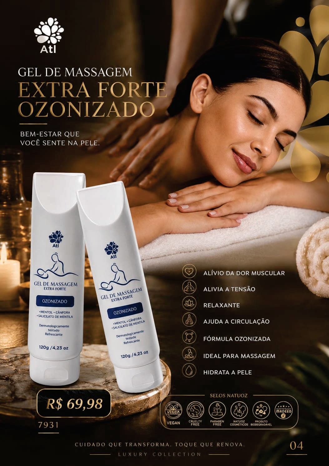 Gel de Massagem